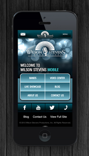 Wilson Stevens Productions Mobile Website